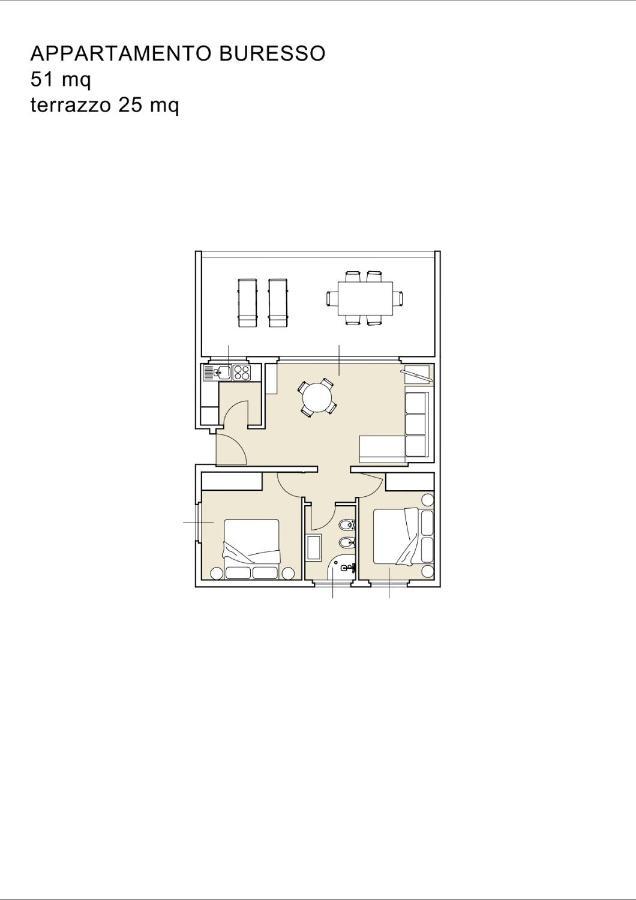 Appartamento Buresso ปอร์โต วัลตราวาเยีย ภายนอก รูปภาพ